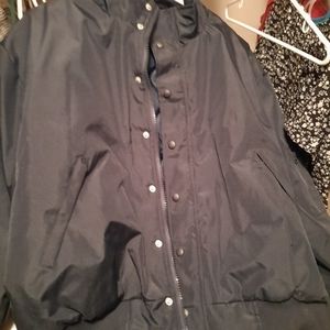 Winter jacket with ski pants